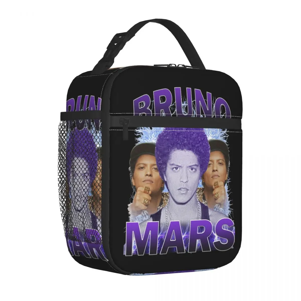 

Lunch Boxes Bruno Mars Singer Accessories Food Box New Cooler Thermal Bento Box For Travel