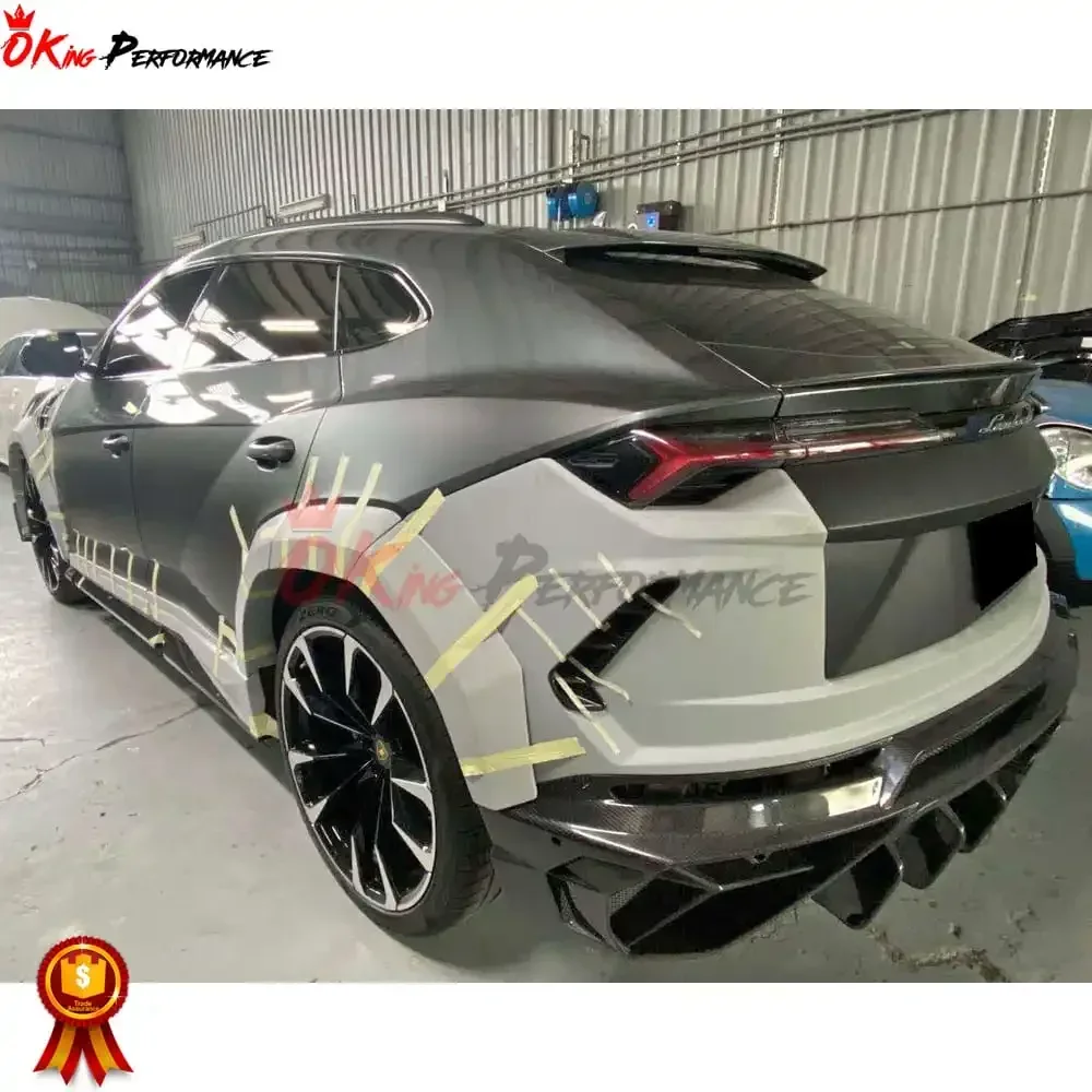 FULL Dry Carbon Fiber MSY Style Rear Bumper For Lamborghini URUS Bodykit