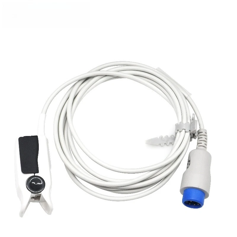 Compatible with I120 SpO2 Sensor Adult Finger Clip 7-pin