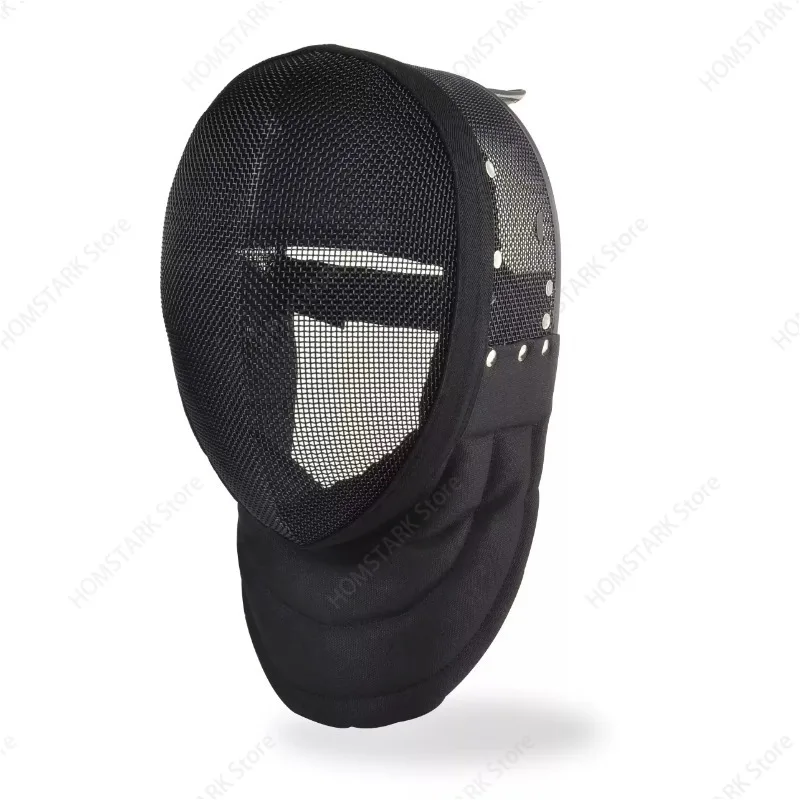 FIE 1600N Fencing Mask Helmet, Safety Backstrap System, Detachable Inner Lining Competition Fencing Gear