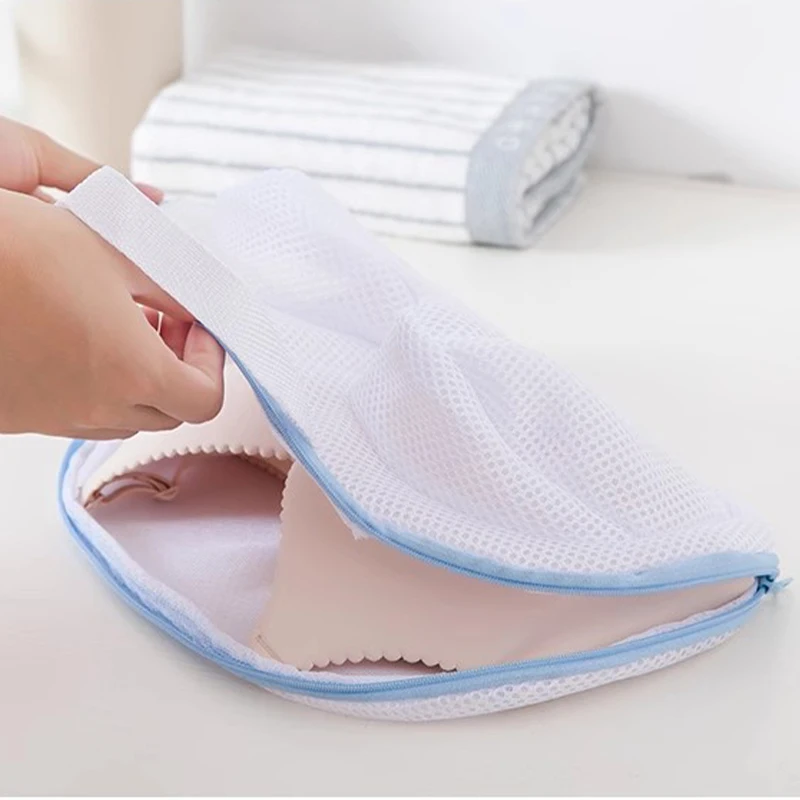 1/2PCS Bra Laundry Bags,Portable Travel Underwear Organizer Bag for Hotel Camping,3D Lingerie Mesh Pocket for Washing Machine