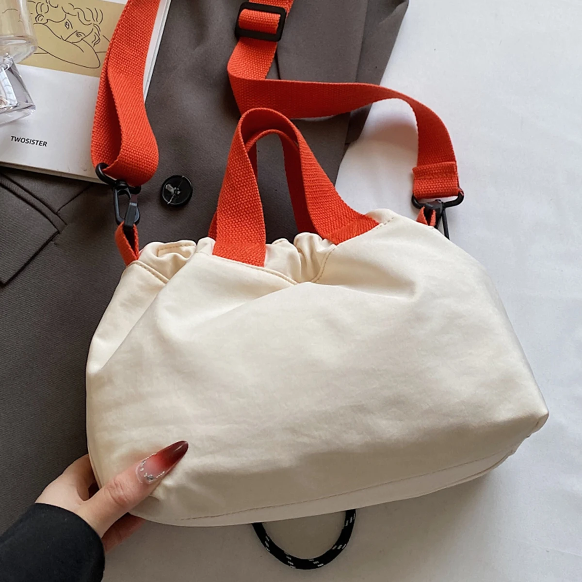 The New Unisex Messenger Bag,  - Canvas Backpack Casual ulasan dan harga