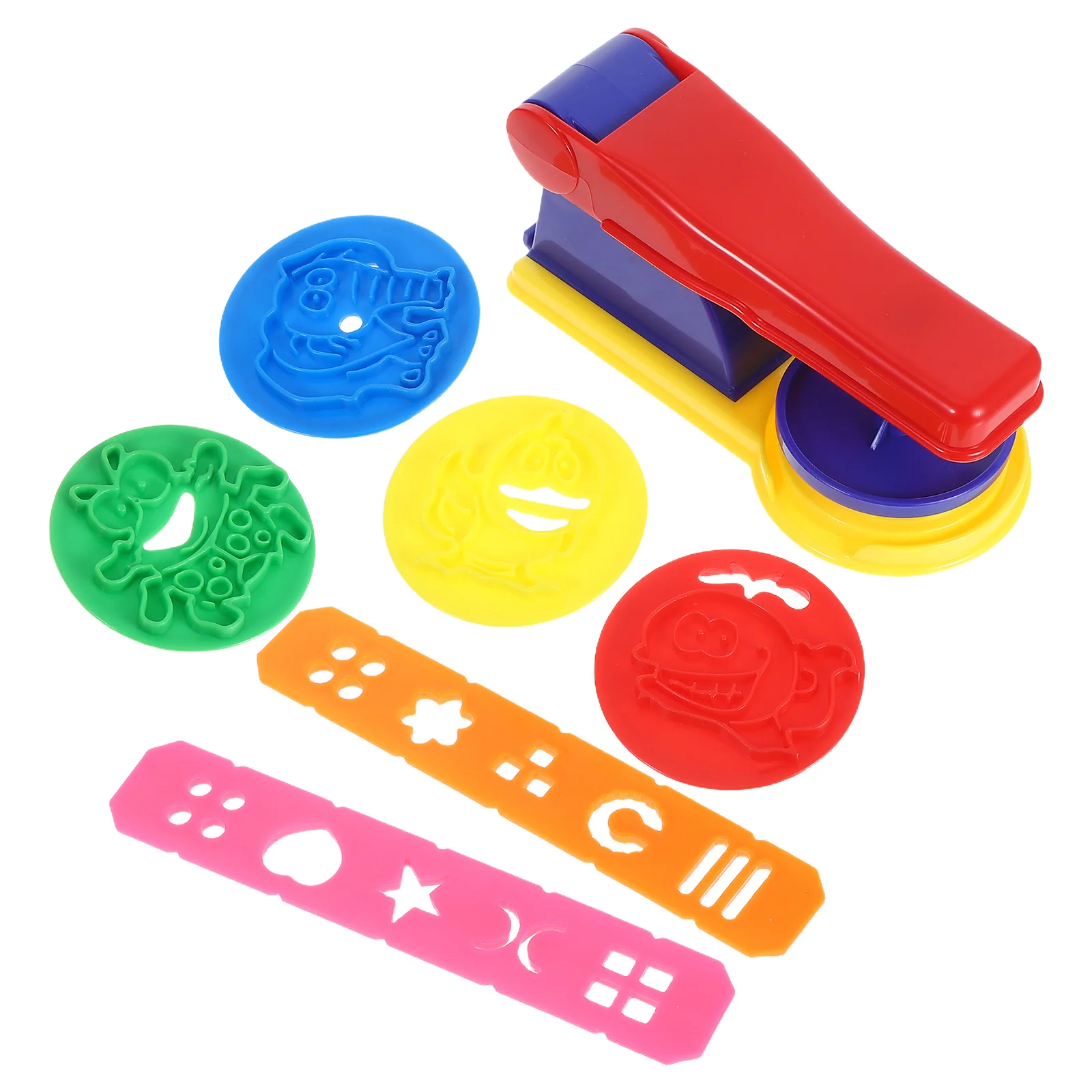 1Set Kinder Ton Modellierung Kit Bunte DIY Ton Werkzeuge Nudel Formen Tier Cookie Formen für Kleinkinder Kreativität Feinmotorik