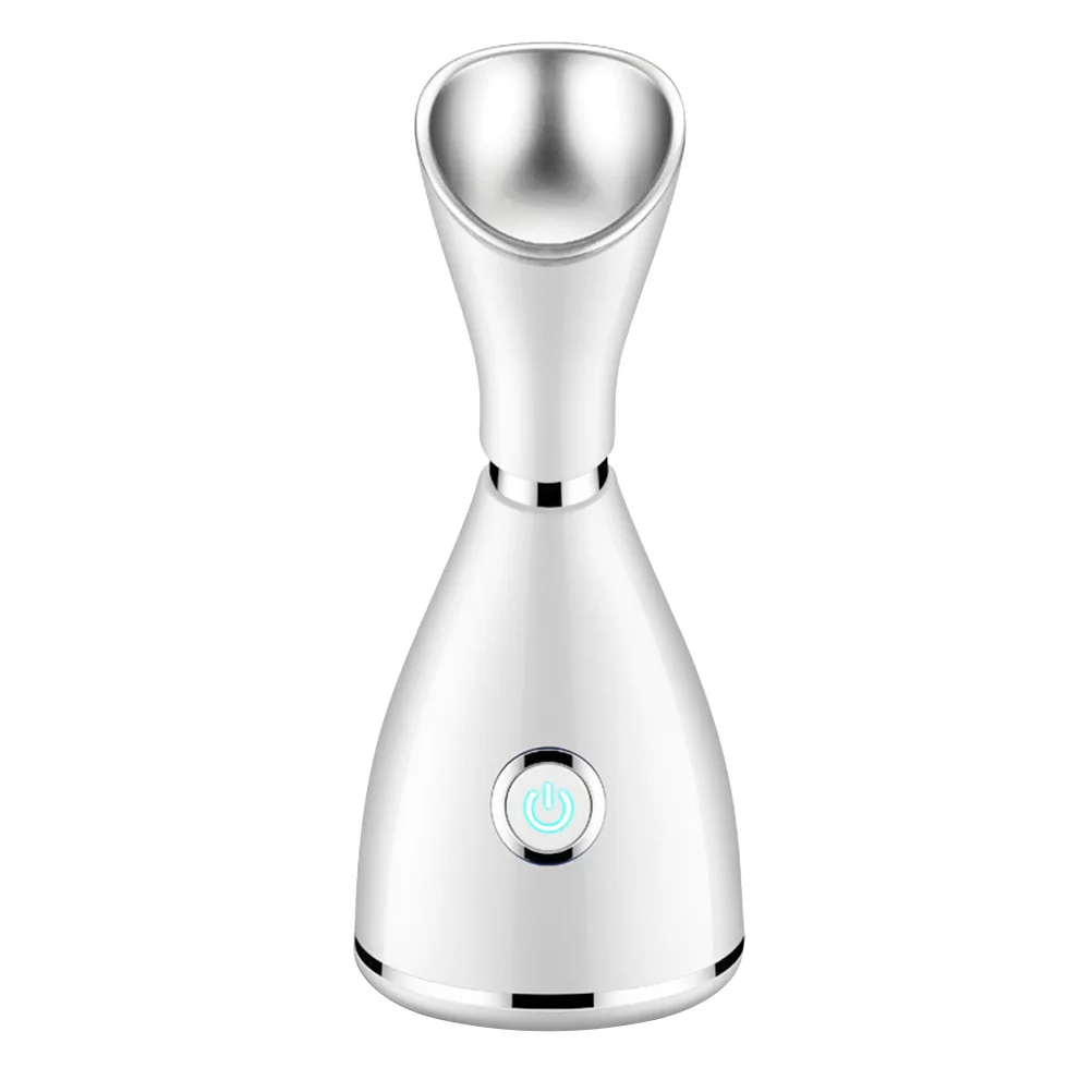 

Beauty Steaming Face Instrument White Household Hot Spray Hydrating Facial Humidification Sprayer Nano Cleansing Instrument Us