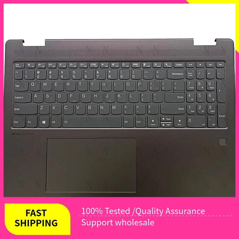 

XQ New For Lenovo Yoga 7 16IAH7 Palmrest Backlit US Keyboard Touchpad 5CB1J03962
