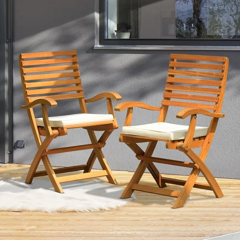 

FSC Acacia Outdoor Furniture Garden Chairs Outdoor Chair Teak Finish Fully Assembled Freight Free Lounge