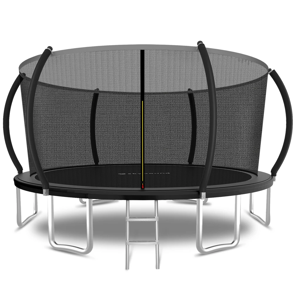 Ye YC 14FT Pumpkin Standard Black Trampoline