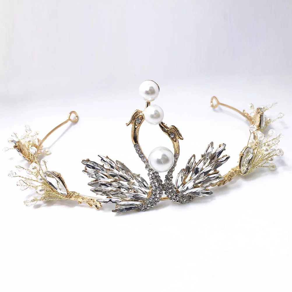 

Crown Wedding Tiara The Women Hair Hoop Princess Bride Headband Bridal Korean Version