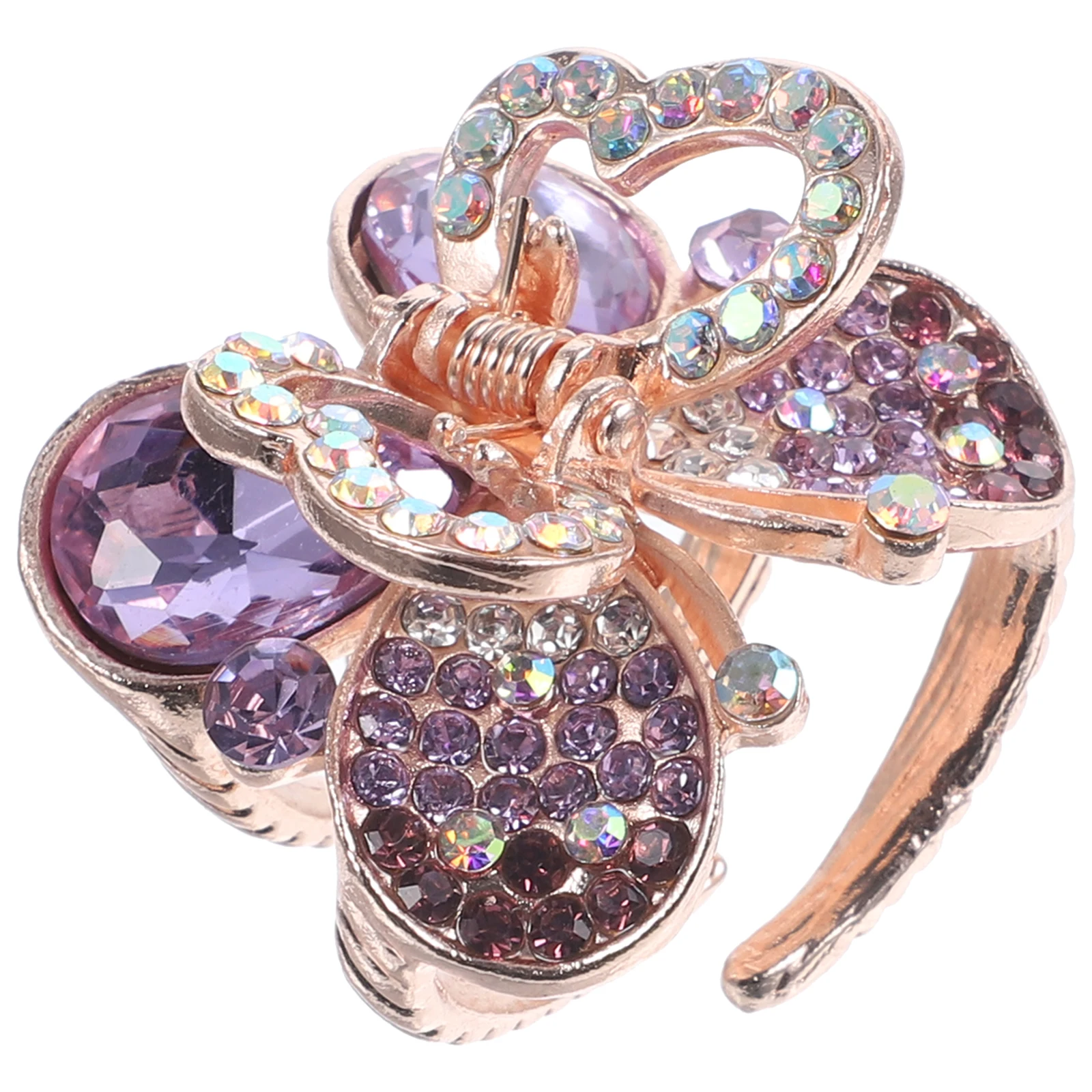 

Rhinestone Hair Clip Styling Accessories Jaw Clips for Rhinestones Metal Barrettes Clamp