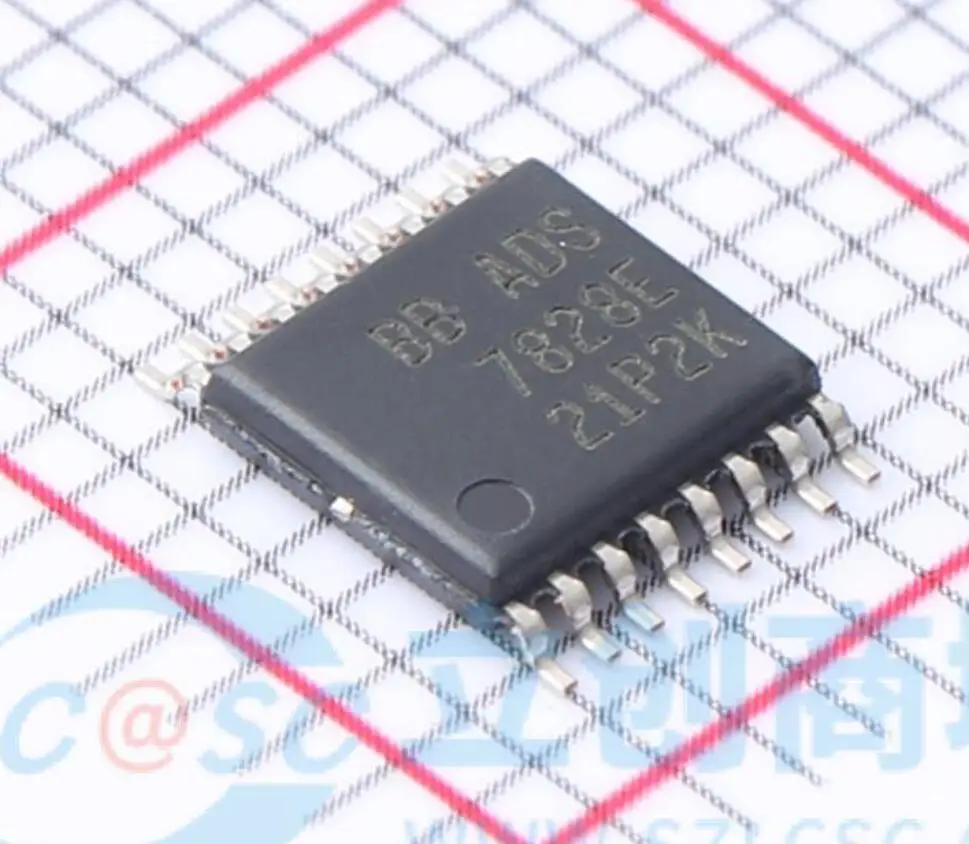 10PCS ADS7828E ADS7828EB TSSOP16 100% New original Chipset IC Electronic Component SMD