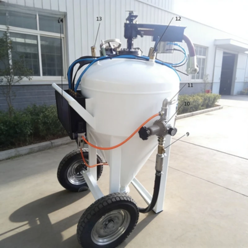 Customized Wet and Dry Sandblasting Nozzle Portable Used Industrial Sandblaster