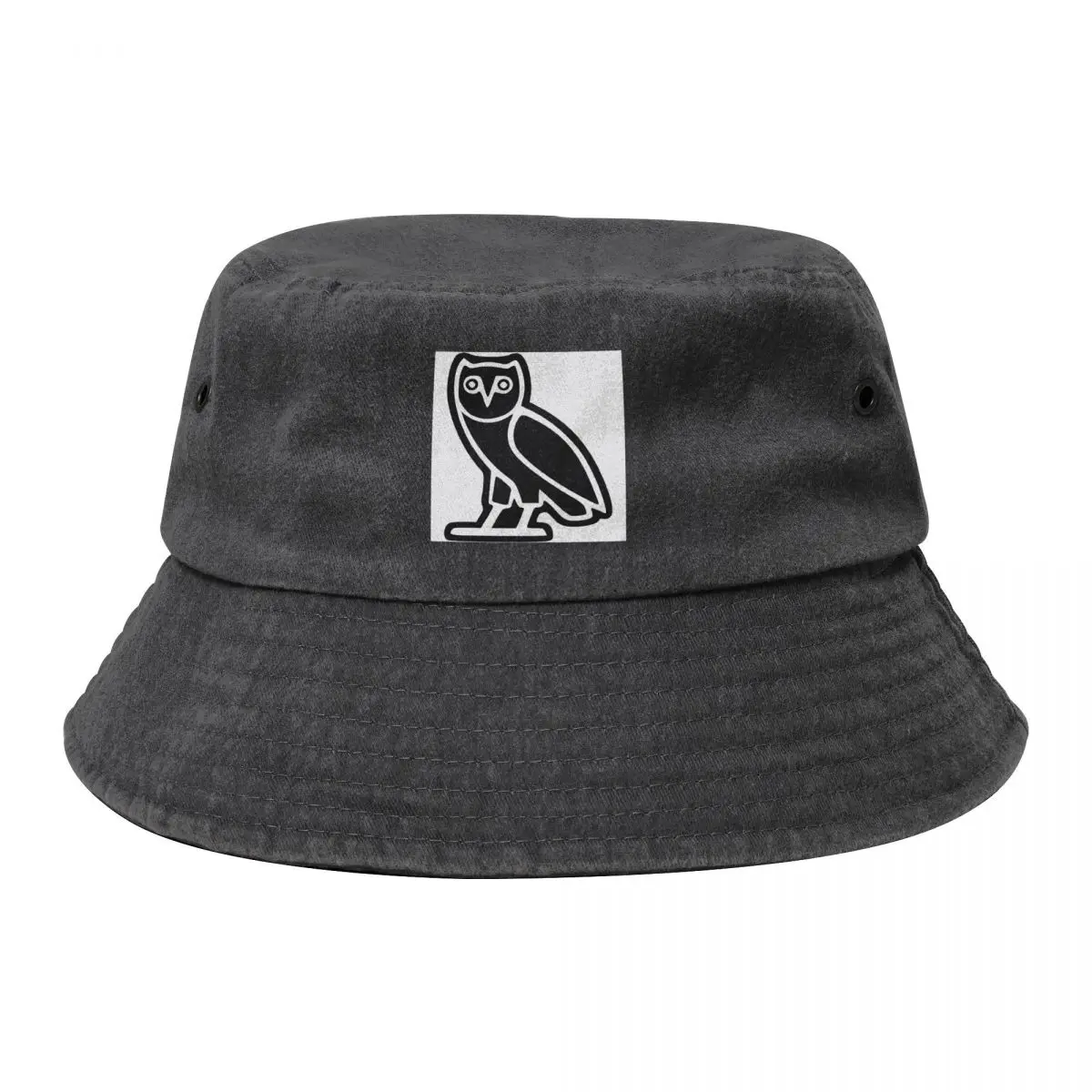 

O V O Drake's Owl Bucket Hat tea Hat Vintage Sunscreen Men Caps Women's