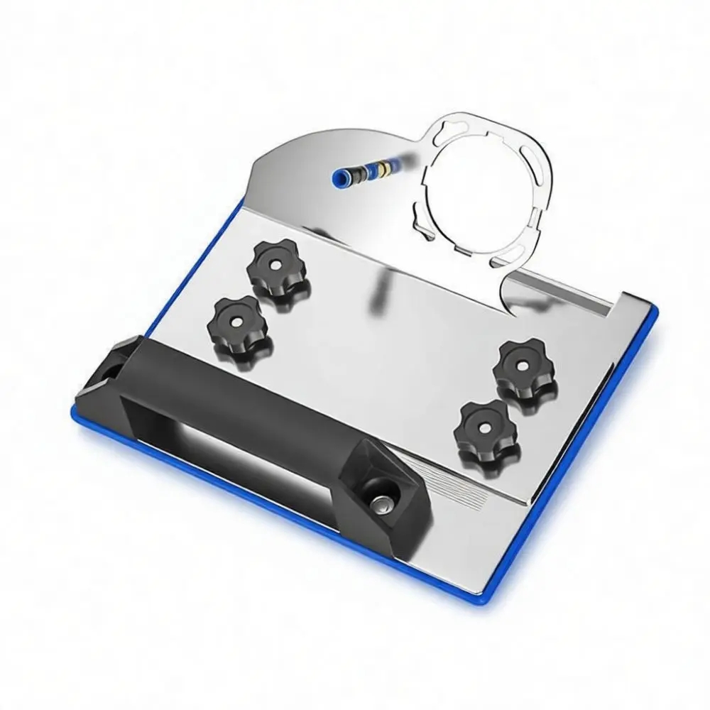 Adjustable Tile Chamfering Guide Stainless Steel Bracket For Angle Grinder 45 Degree Ceramic Edge Processing Cutter Holder