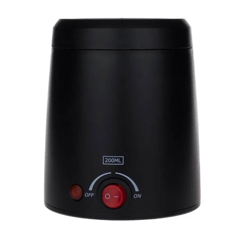 EU/US Plug 200ML Wax Melt Machine Electric Hair Removal Beans Wax Heater Pot Hair Remover For Women, Detachable Power Cable