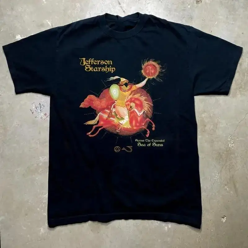 Jefferson Starship Across The Sea Of Suns T Shirt Cotton