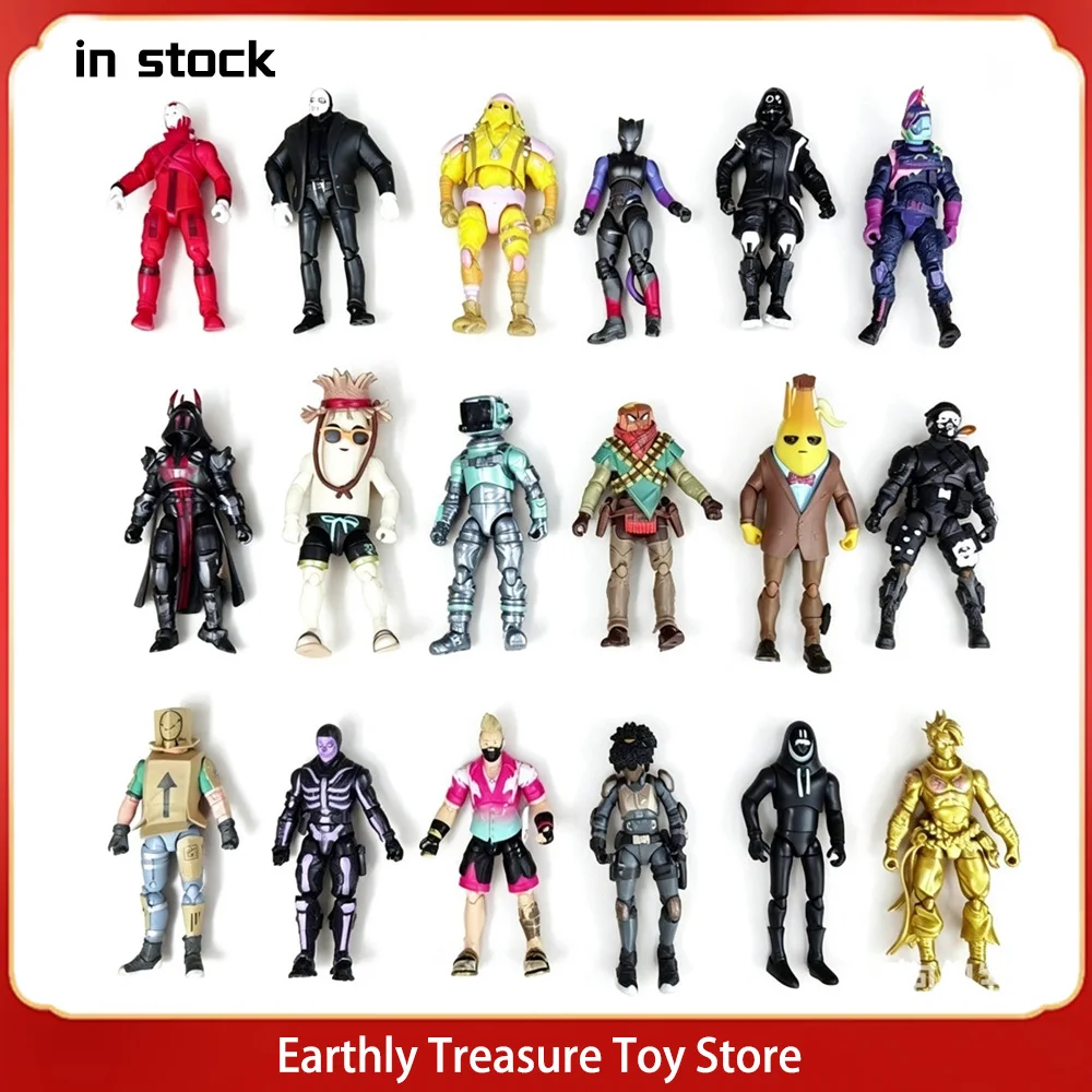 In Stock Fortress Guard Battle Treasure Hunt Model Movable Figure Scene Decoration Collection Desktop Ornament Birthday Gift