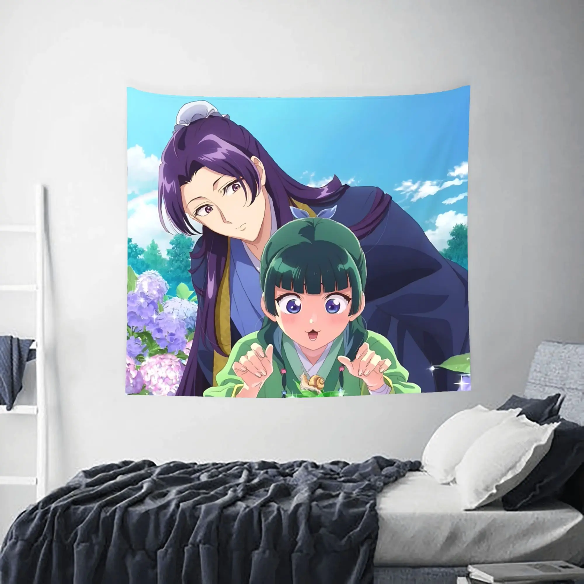 Customized The Apothecary MAOMAO cutecore Tapestry Bedroom Decoration  Wall Hanging Blanket Tapestry Cool Stuff For Room