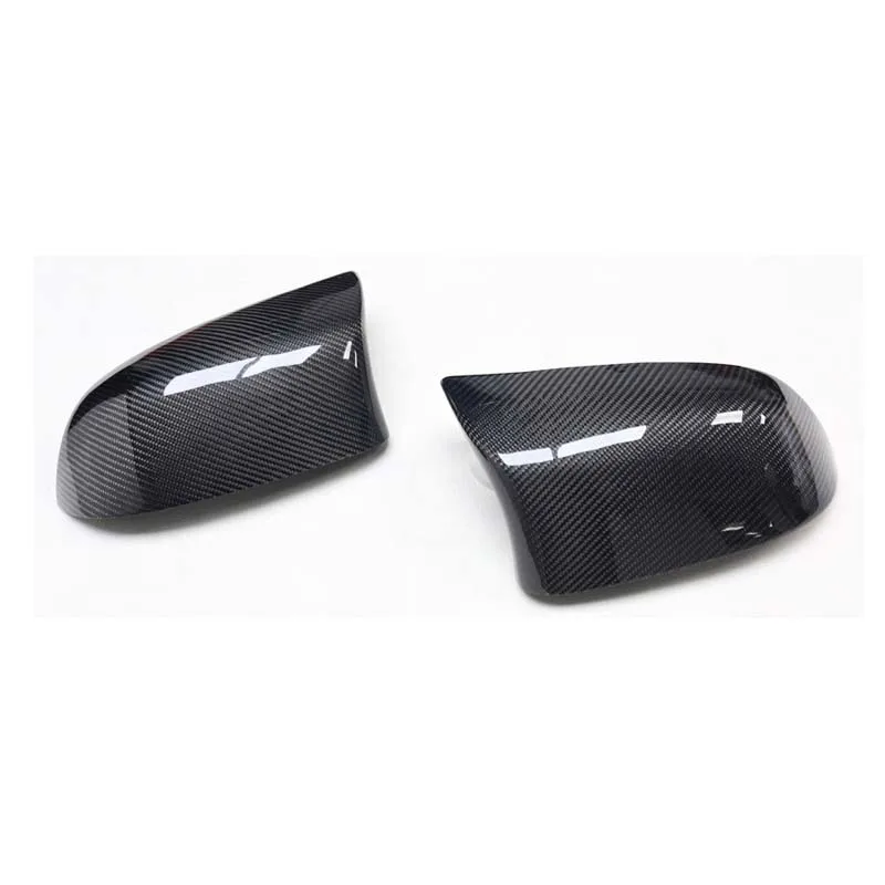 

Hoen M Style Replacement Real Carbon Fiber Side Rearview Mirror Cover Housing For BMW X3 X4 X5 X6 F15 F16 F25 F26 2014-2018