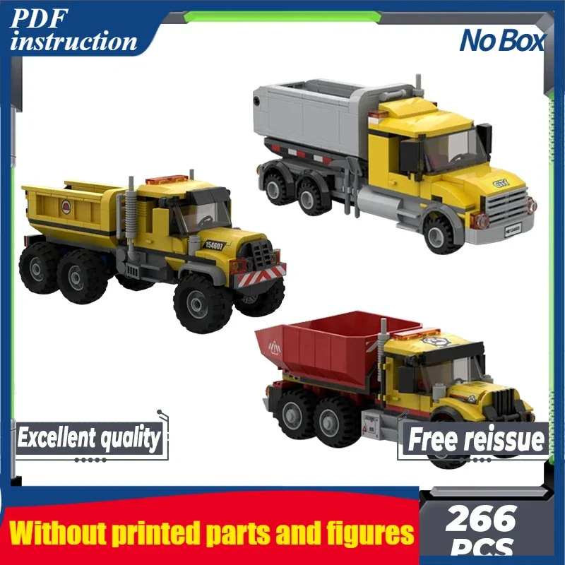 

Модель городской автомобиль Moc, строительные кирпичи, строительный самосвал, технология, модульные блоки, подарки, игрушки, наборы «сделай сам», сборка, Рождество