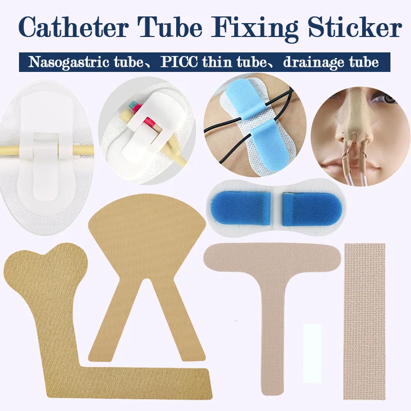 1Pc Legband Fixation Stickers Pd Catheter Holder Stabilization Body Surface Catheter Tube Fixing Sticker Picc Device Tube Holder