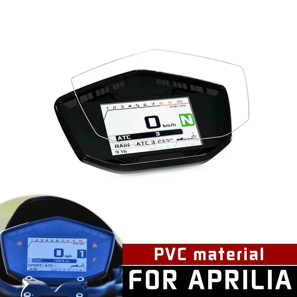 

2pcs Dashboar Scratch Cluster Screen Protection Film Protector For Aprilia Shiver/DORSODURO 900 /RSV4 /RS660 /Tuono V4 /Tuono660