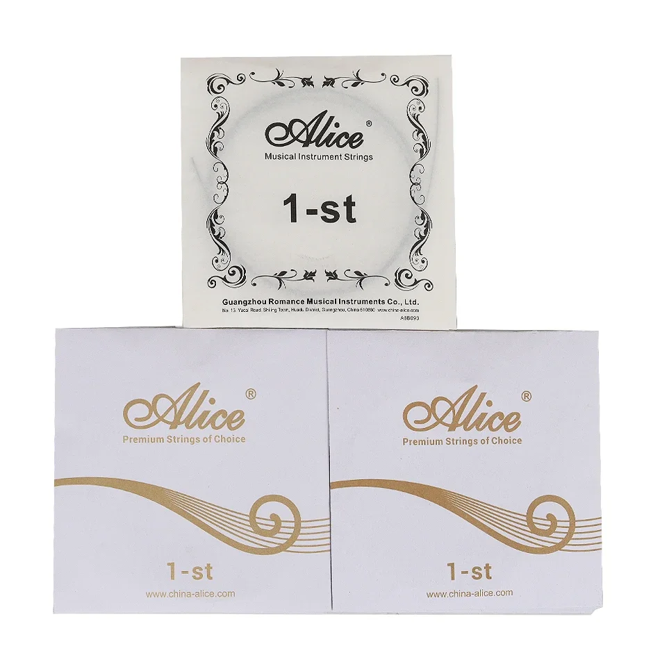 Alice ACU134/135/135BK Guitalele Strings For 6-Strings Nylon Coated Copper Winding Ani-Rust Coating