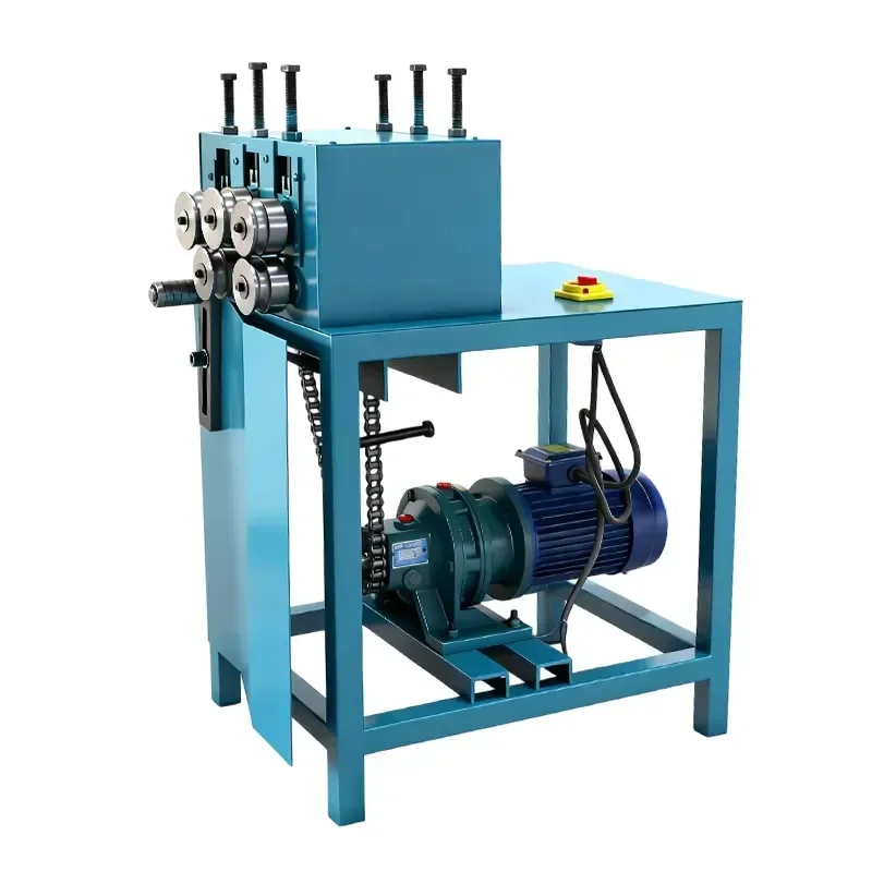 Multi Functional 3 Roll Tube Bending Machine 1.5KW for Stainless Steel Aluminum Channel Steel Bending