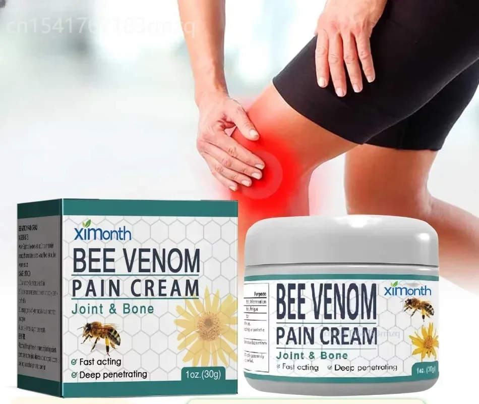 

Bee Venom Joint Ointment Relieves Pain in The Lumbar Spine Hands Feet Joints Shoulders and Neck. Massage Care Cream