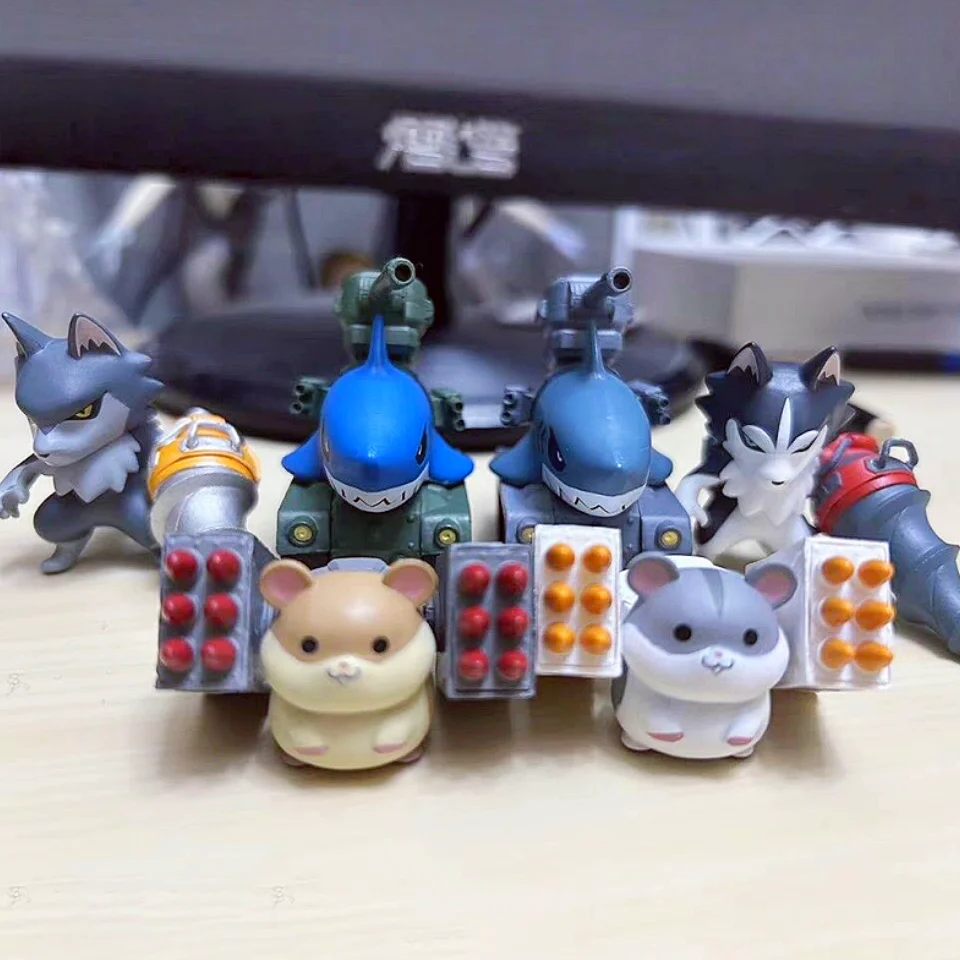 

In Stock Hma Reprint Mechanical Animal 1-2 Animals Anime Figure Toys Gift Series Model Ornaments Gift