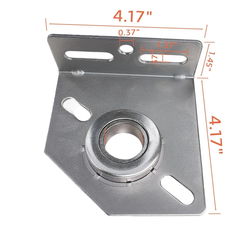Garage Door Hinge Bracket for Residential and Commercial Overhead Doors Galvanized Steel Construction for Rust Resistance