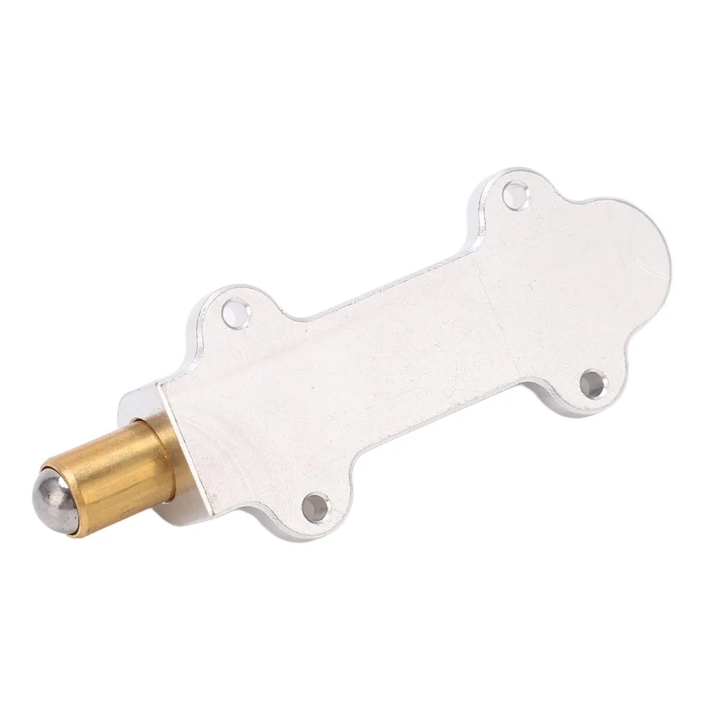 Premium Brass Tremolo Stabilizer With Screws Silver+Golden Guitar Tremolo Stopper Bridge Stabilizer For Electric Guitar