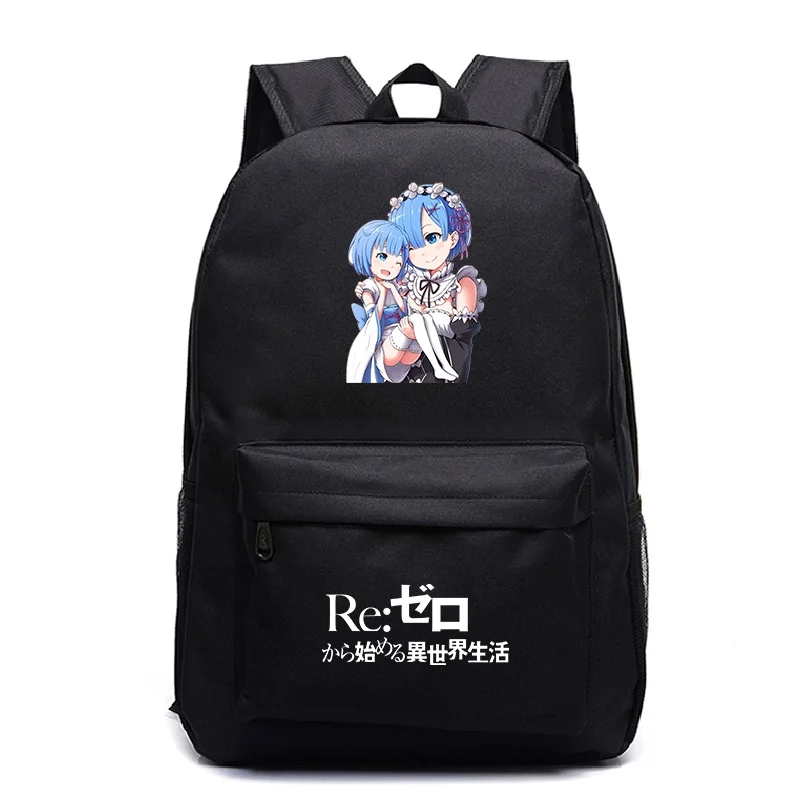 Re Life in a Different World from Zero Backpack Galaxy Rucksack Women Men Travel Shoulder School Bags Laptop Bag Daily Backpack