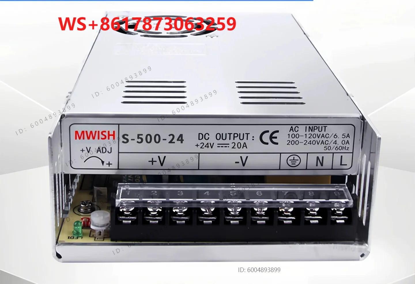 NES/S-350W400-24v15a Industrial 5V Monitoring 12V Transformer DC Switching Power Supply Box 48V