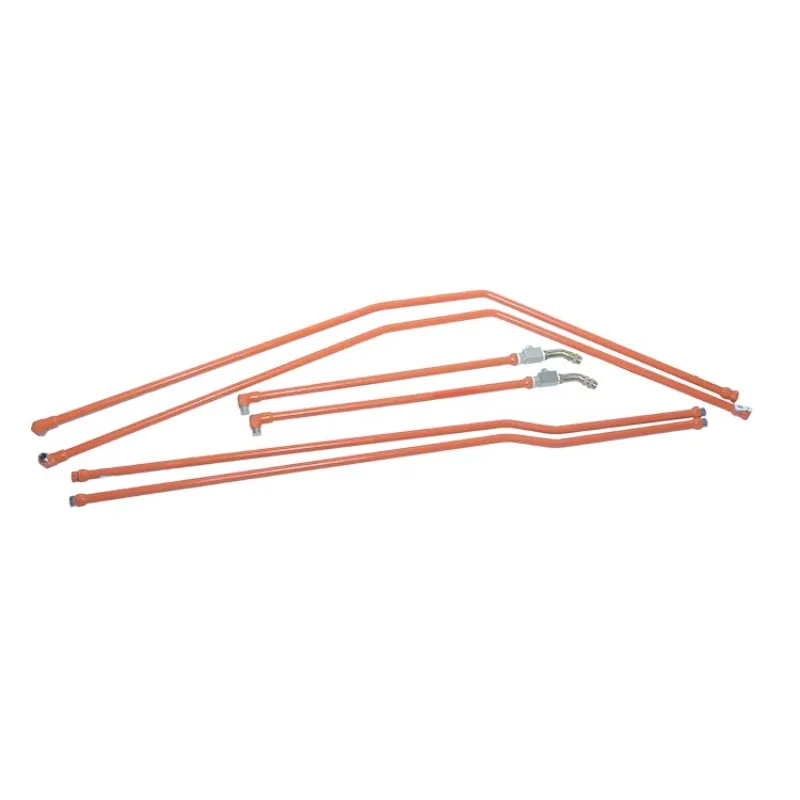 Excavator Attach Breaker Pipes Hammer Installation Kit Boom Arm Bucket Hydraulic Oil Hose Piping Pipe Line