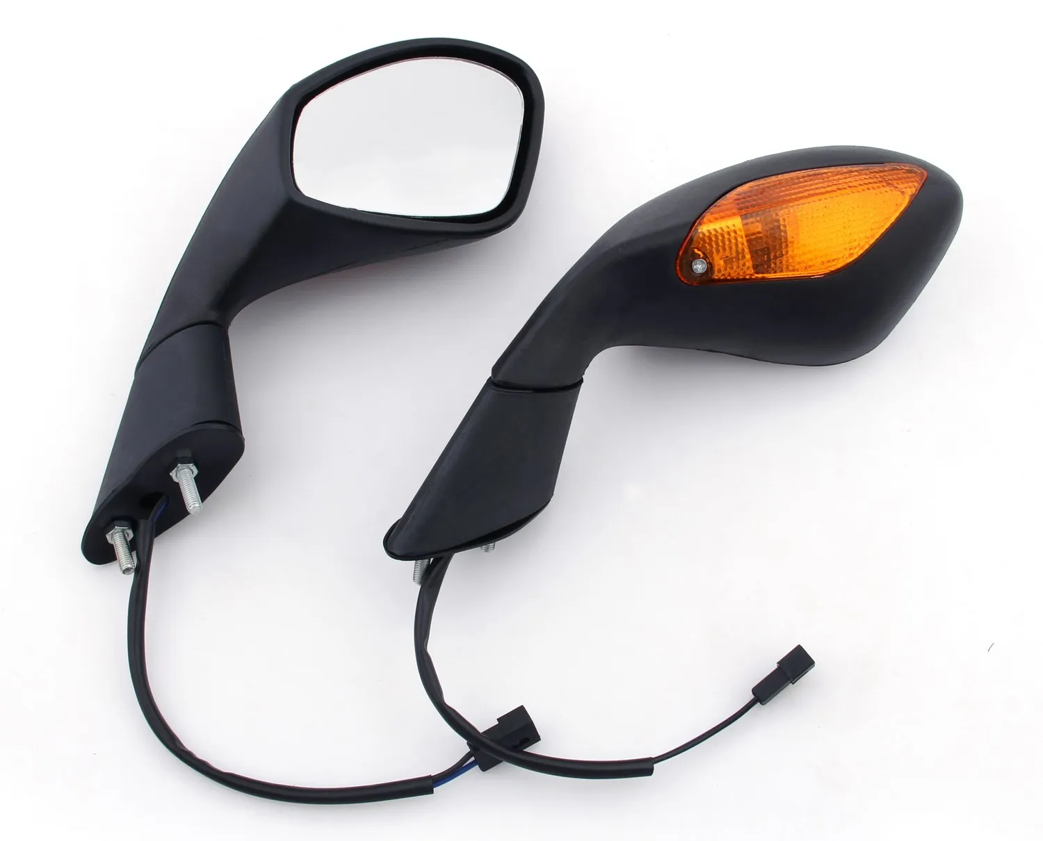 

Artudatech Turn Signal Rearview Mirror LH+RH For Aprilia RSV 1000 2004 2005 2006 2007 2008