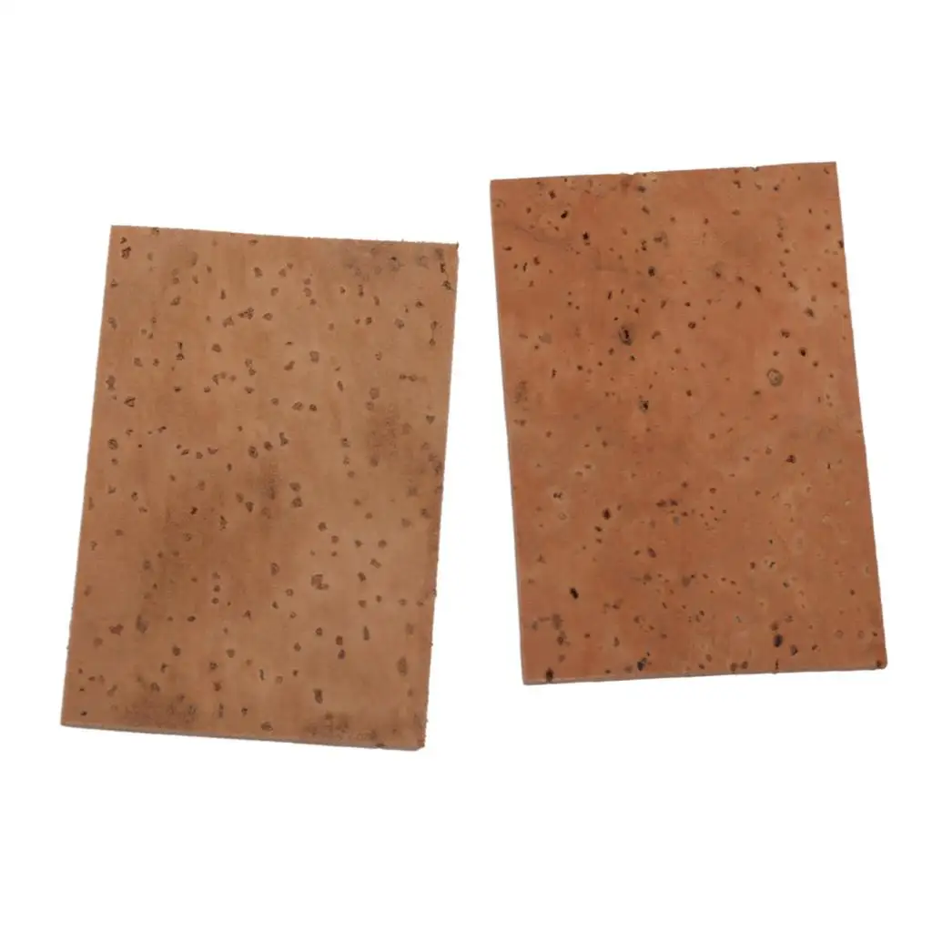 Sax Cork Wood Sheet High Resilience Neck Cork Saxophone Accessories for Silver Tenor Sax Neck Repair