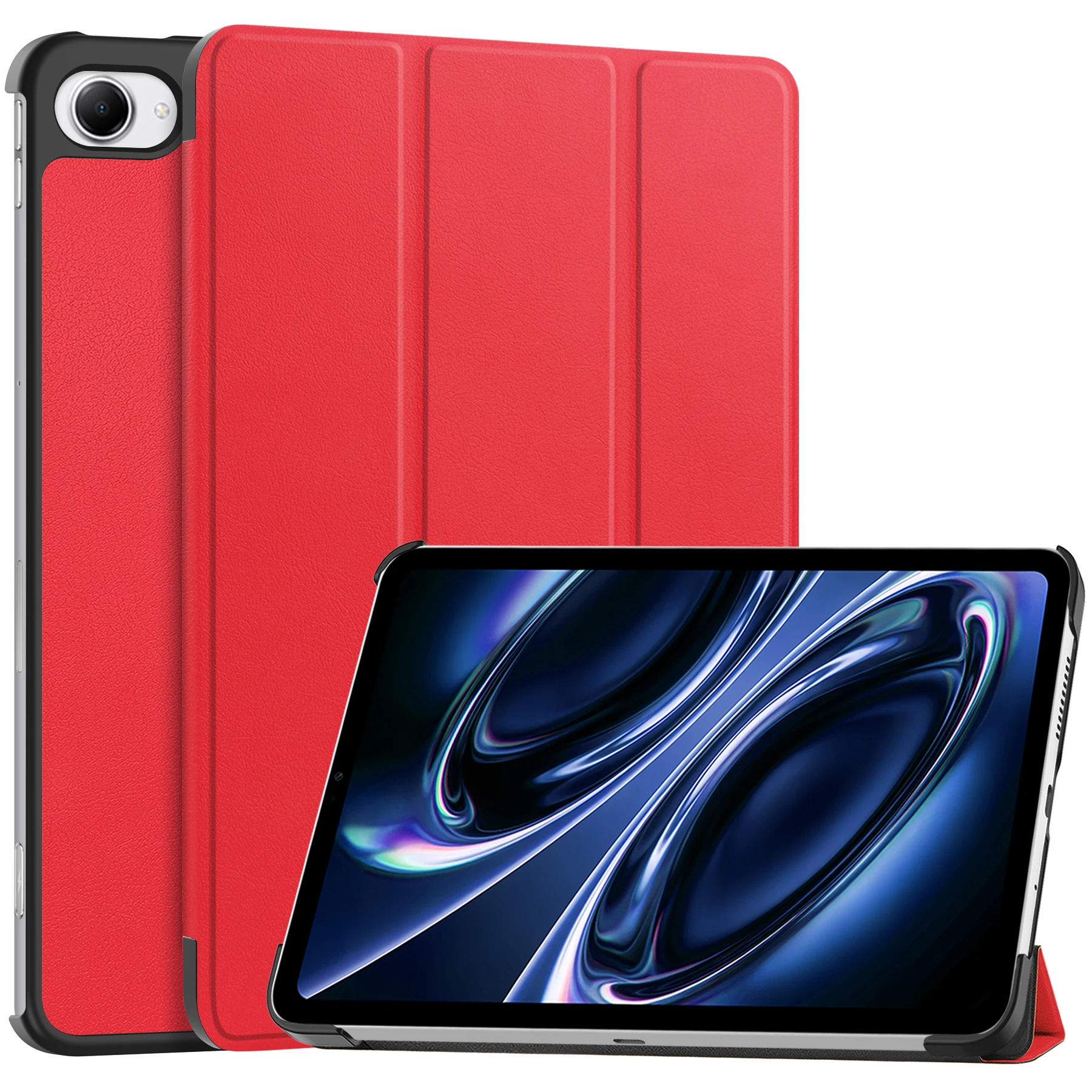 PU Leather Case For Xiaomi Redmi K Pad 2 8.8 Inch 2026 Tri-fold Caster Hard Shell  Cover