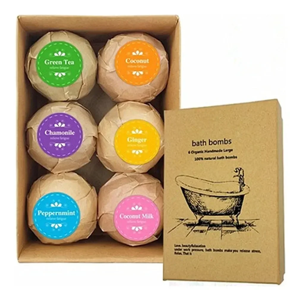 Bolas de jabón de burbujas hechas a mano, jabón de aceite esencial, jabón de sal de baño hidratante, bombas de ducha de burbujas, Bola de limpiador corporal, Spa, 360g