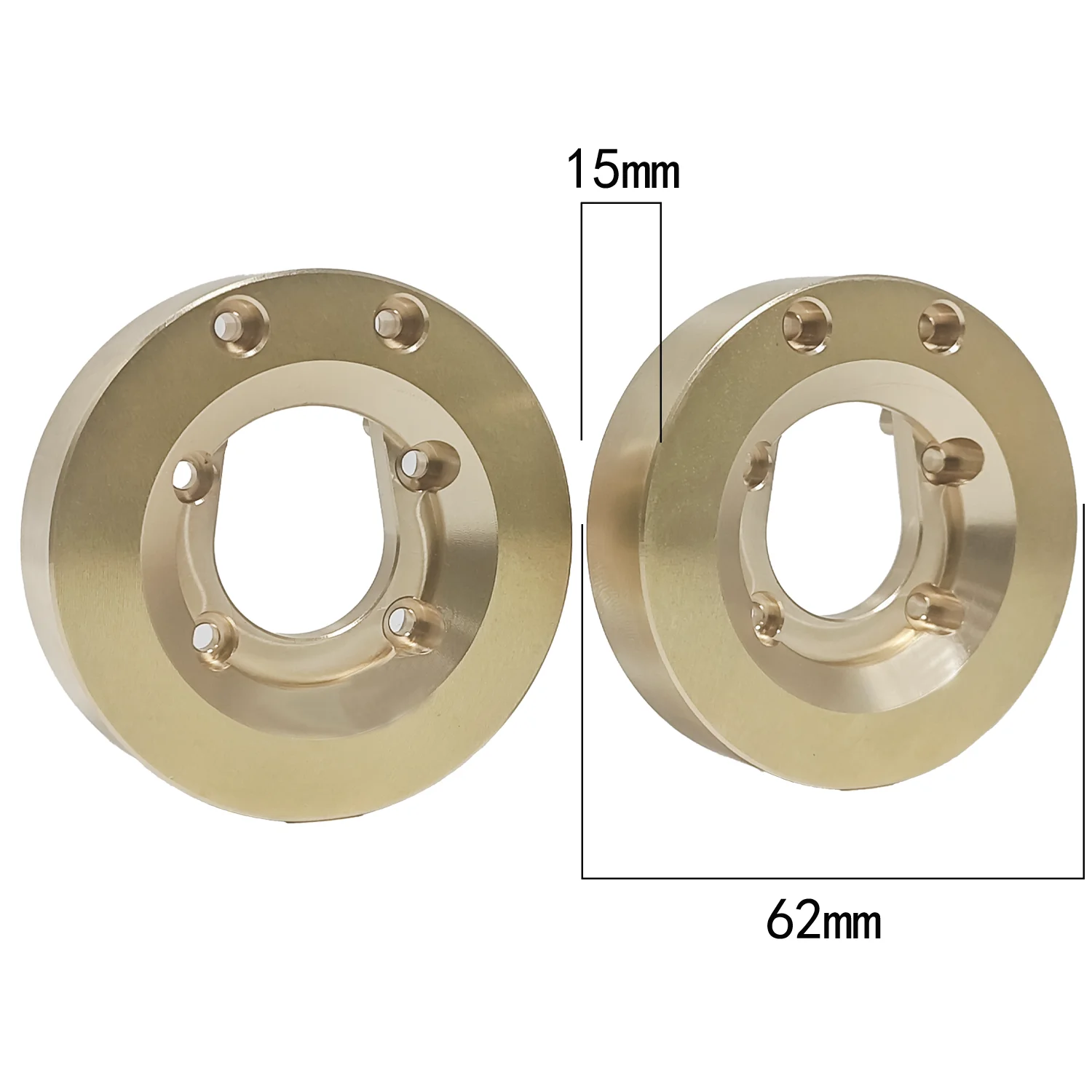 CK5811 CK5812 1/7 RC Climbing Vehicle Spare Parts Widened Connector Output Shaft Counterweight Armor Front Bumper