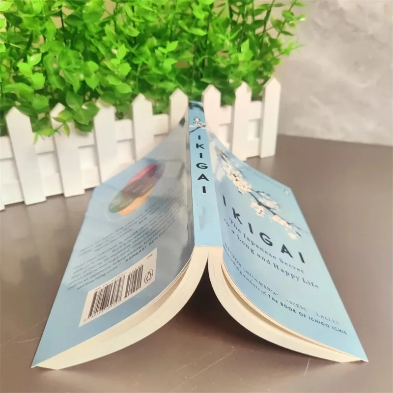 La filosofia segreta giapponese per un felice sano di Hector Garcia Libro Ricostruzione della felicità + Un libro sulla fiction speranza