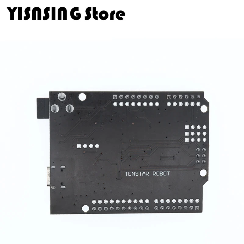 Placa de desarrollo para UNO R3 CH340G MEGA328P Chip SMD 16Mhz para Arduino UNO R3 CABLE USB ATEGA328P un juego