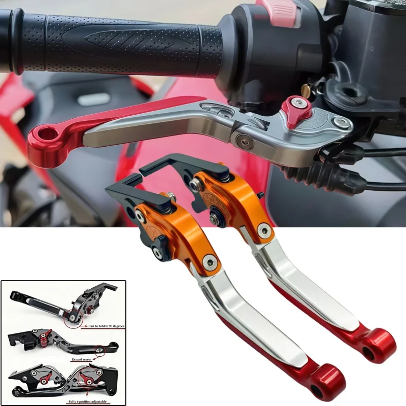 

Motorcycle Brake Lever Set For Honda CBR929RR 2000 2001 Handle Levers Foldable Adjustable