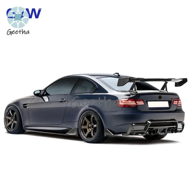 

For BMW E92 M3 Dedicated Carbon Fiber Rear Wing Car High-quality Dedicated High Bracket Carbon Fiber Trunk Spoiler 09-13