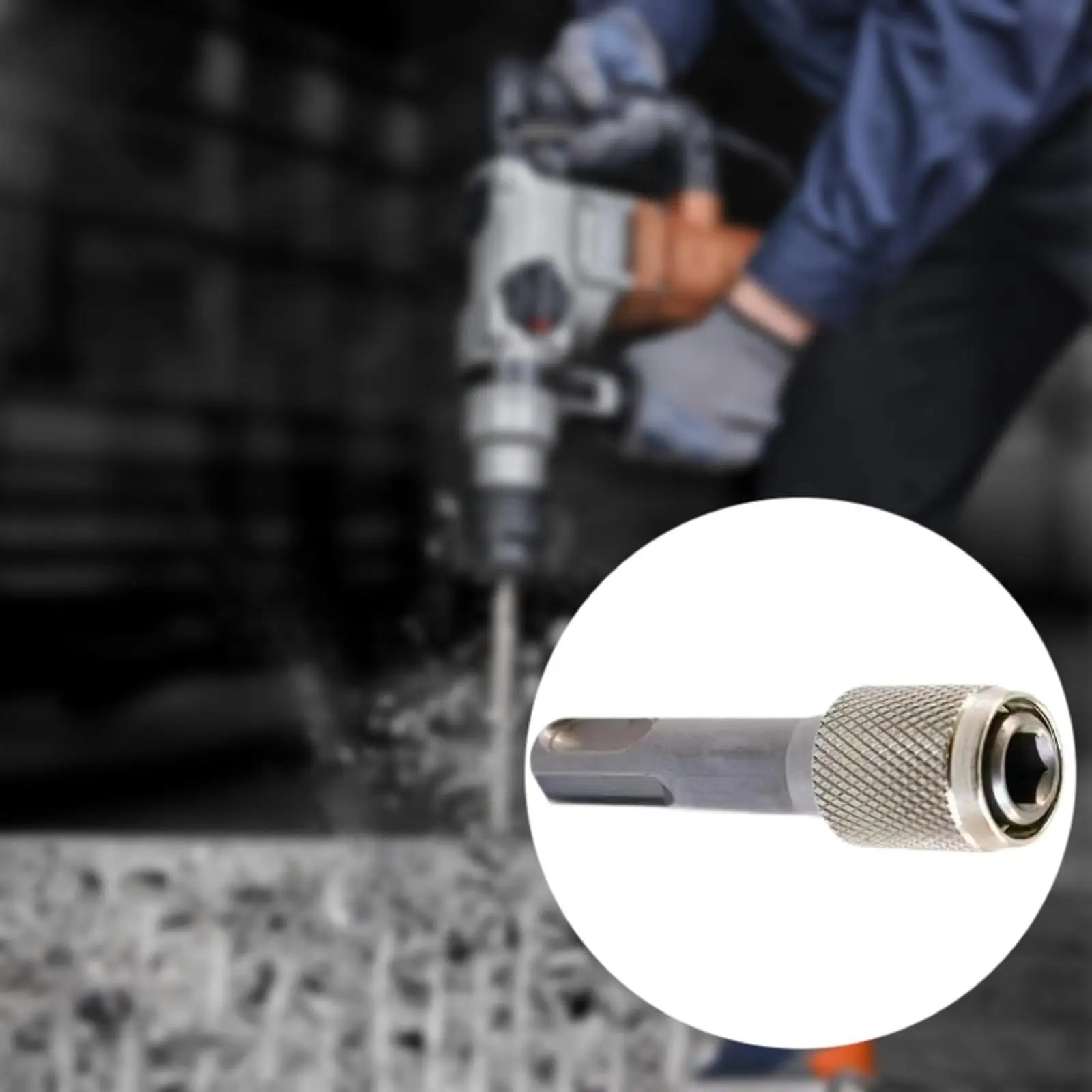 

Переходник для электрического молотка: круглый хвостовик на шестигранный, практичный удлинитель для инженеров, механиков и любителей DIY