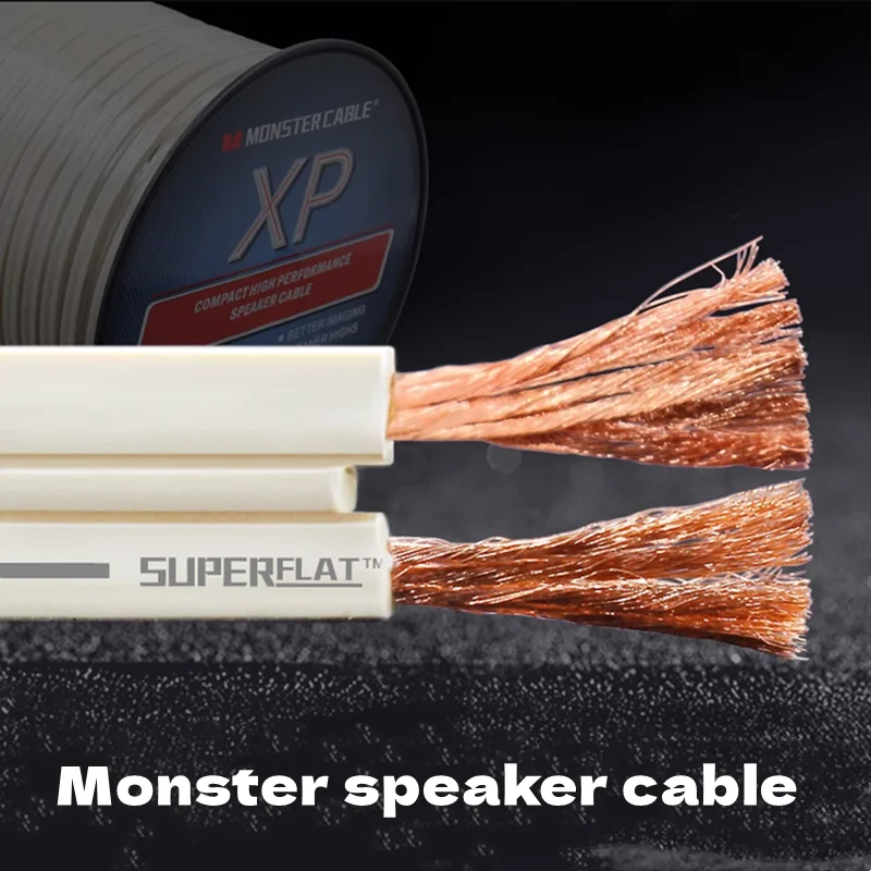 Cost-effective Monster XP series 840-core oxygen-free copper speaker cable HiFi speaker surround wire Car speaker speaker cable