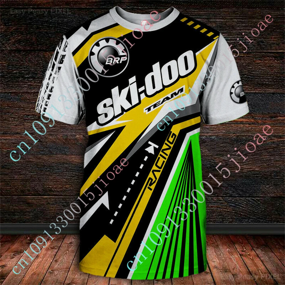 

Ski-doo T-shirts Unisex Clothing Anime Oversized T-shirt Harajuku Short Sleeve Top Casual T Shirt For Men Women Custom Logo