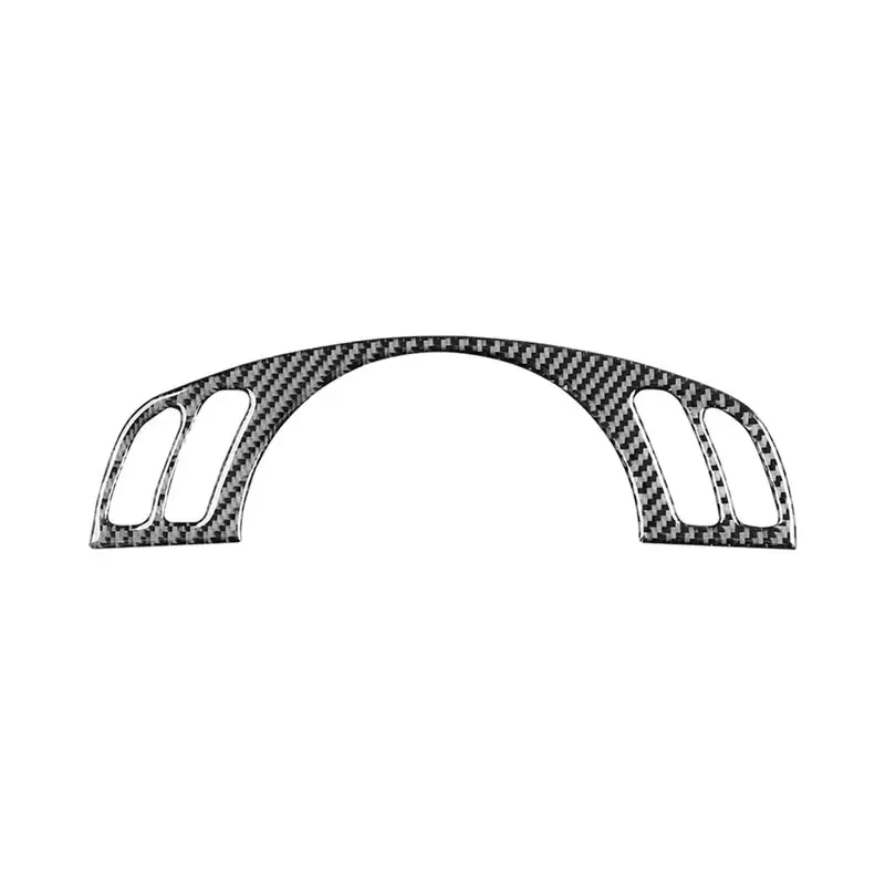 

Накладка на кнопки рулевого колеса из карбона A73Q для BMW X5 E53 2000-2006, аксессуары для интерьера автомобиля