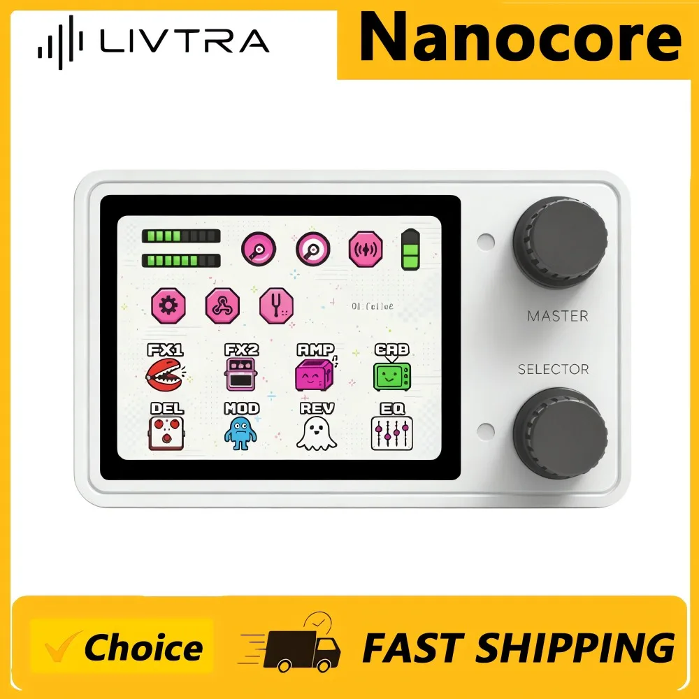 livtra-nanocore-multi-function-guitar-pedal-–-126g-10h-battery-24-screen-30-amps-cabs-nam-ir-ai-drums