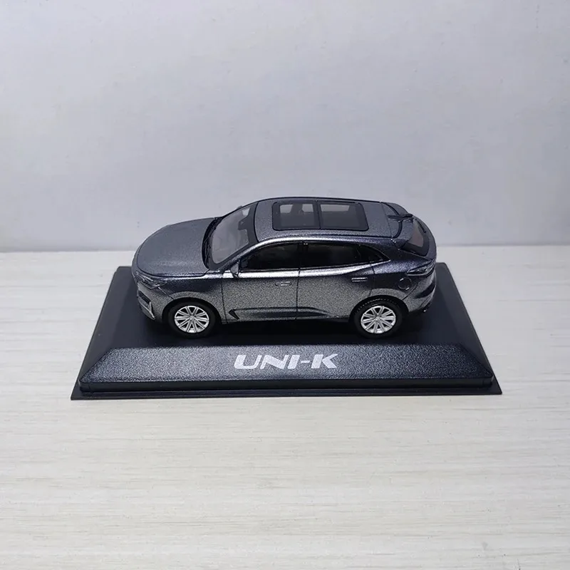 1/43 Scale Changan UNI-K Unik SUV Alloy Car Model Diecast Vehicle Toy Collection Souvenir Ornaments Display