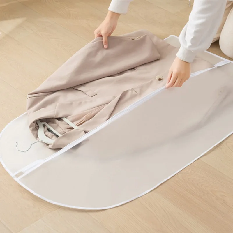 2/4PCS Dust Proof Garment Protector Cover Fully Transparent 